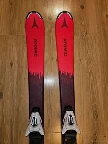 Lyže ATOMIC VANTAGE 130cm + lyžiarky NORDICA  veľkosť 250mm - 4