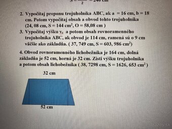 Doučovanie matematiky a fyziky - 4