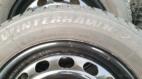 Predám zimné pneu Firestone 205/55 R16 91H na diskoch... - 4