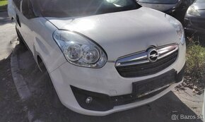 OPEL COMBO 2016 predám DVERE, NÁRAZNÍK MOTOR 1.6 CDTI 940C10 - 4