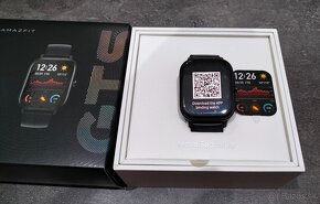 Smart hodinky Amazfit GTS čierne - použité - 4