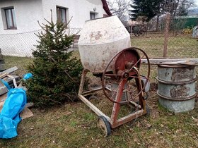 Predám veľkú kvalitnú miešačku na betón - 4