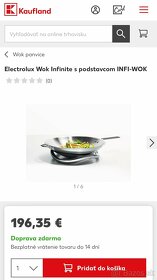 ELECTROLUX Wok Infinite pc: 190eur - 4