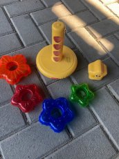 Fisher price krúžky na hrajúcom  a svietiacom stojane - 4