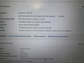 Počítač HP SFF.Intel AMD A8 2x3,50GHz.8gb ram.120gb SSD. - 4