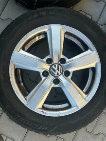 VW elektróny s letnými pneu 205/60R16 - 4