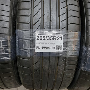 Letné pneumatiky 265/35 R21 CONTINENTAL DOT4619 - 4