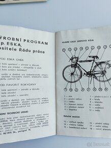 Retro návod bicykel Favorit Eska - 4