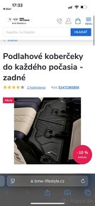 Podlahové zadné a predné koberčeky - 4