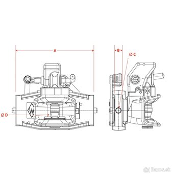 Etažovy automaticky záves na traktor . - 4