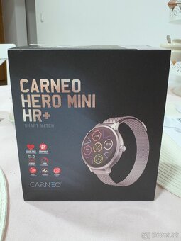 Smart hodinky Carneo hero mini HR+ strieborné - 4