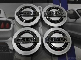 Stredové pukličky kolies Nissan 54mm - 4