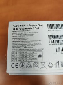 Xiaomi Redmi Note 11 64GB čierny - 4