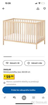 Detská posteľ IKEA - 4