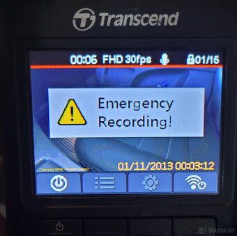 Kamera do auta Transcend DrivePro 200 - 4