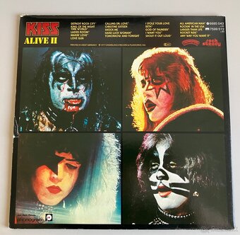 2LP Kiss - Alive II - 4