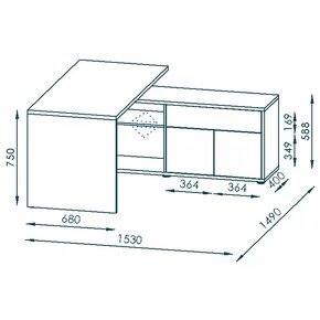 Stôl ARLO - 4