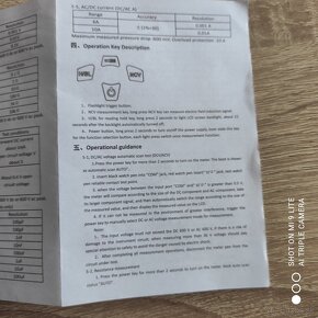 Predám plnoautomatický  digitálny multimeter  ANENG 118A - 4