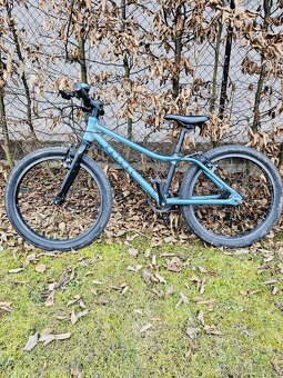 Detský bicykel Rascal aquamarin 20 + zvonček - 4