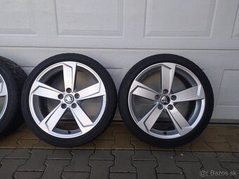 Orig. sada Audi, VW, Škoda, Seat 5x112 R18 + pneu 225/40 R18 - 4