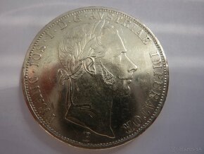 Vzácny 2 florin 1859 B v krásnom stave - 4