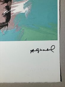 Andy Warhol "Pele" Limitovaná edícia_Číslované_Certifikát - 4