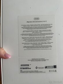 iPad Air 5th Generation 64GB Wi-Fi - 4