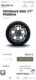 R17 dacia duster 5x114,3 mm - 4