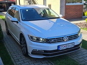 VW PASSAT VARIANT 2× R-LINE 140KW/190PS FULL LED ALKANTARA - 4