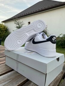 Nike Air Force 1 White Black - 4