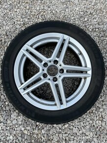 disky Rial 5x112 r17 + zimné pneumatiky Michelin 225/50 - 4