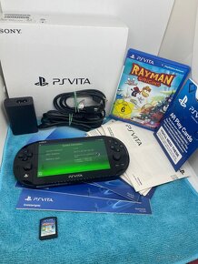 PS VITA PCH-2004+2hry a 4gb karta - 4