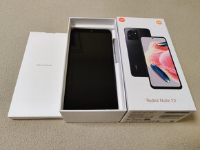 Xiaomi Redmi Note 12 - 5G.  4gb/128gb.  Tmavá metalíza. - 4