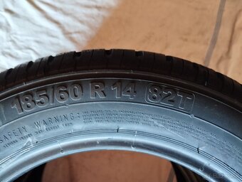 2X NOVE PNEUMATIKY LETNE 185/60R14 82T CONTINENTAL - 4