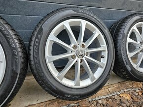 Zimná Sada Mercedes CLA, B, A+Pirelli 205/55 R17+TPMS - 4