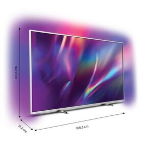 Predám poškodenú Ambilight LED TV Philips 75PUS8505/12 190cm - 4