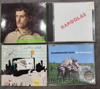 16 x CD - alternatívny, indie rock / 1 € - 2,50 € - 4