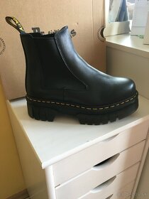 Dr.Martens Chelsea  kožené členkové čižmy - 4