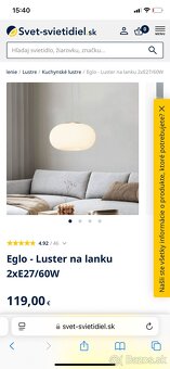 Eglo luster - 4