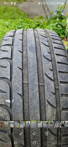 Predám  letne pneumatiky 235/40r19 - 4