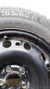 Škoda Rapid, Fabia - 5x100 zimné komplety - 185/60 R15 - 4