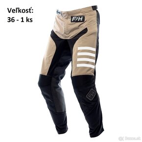 Nohavice Fasthouse, Speed Style Pant - Moss/Black - 4