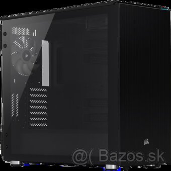 PC skrinka Corsair Carbide Series 678C Tempered Glass čierna - 4