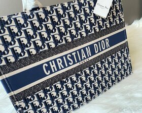 Taška Christian Dior Tote Bag - tmavomodrá - 4