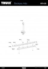 Thule dlhe rameno na 3 bicykel euroway EuroClassic G6 929 - 4