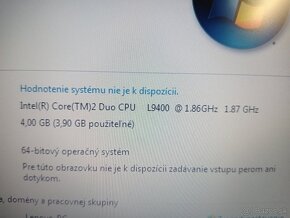 predám LENOVO THINKPAD X200S , WINDOWS 7 - 4