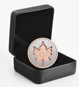 investičné strieborne mince - maple leaf super incuse - 4