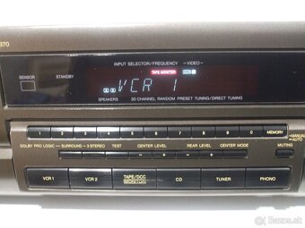 220W receiver = zosilnovac + tuner TECHNICS SA-GX370 = JAPAN - 4