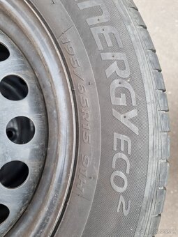 5x114,3 R15 ET46 + letné pneu Hankook 195/65 R15 91H - 4