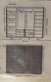 Vstavaná skriňa+  šatnikova skriňa - 4